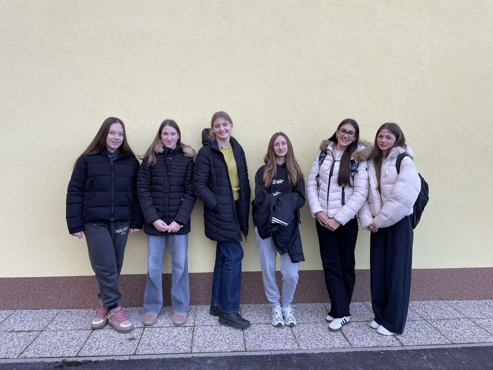 Udeleženke regijskega tekovanja