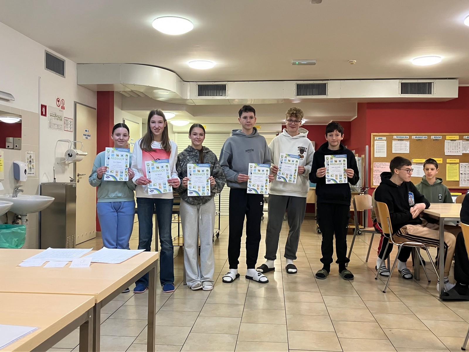 Podelitev pohval za lepo urejene sobe