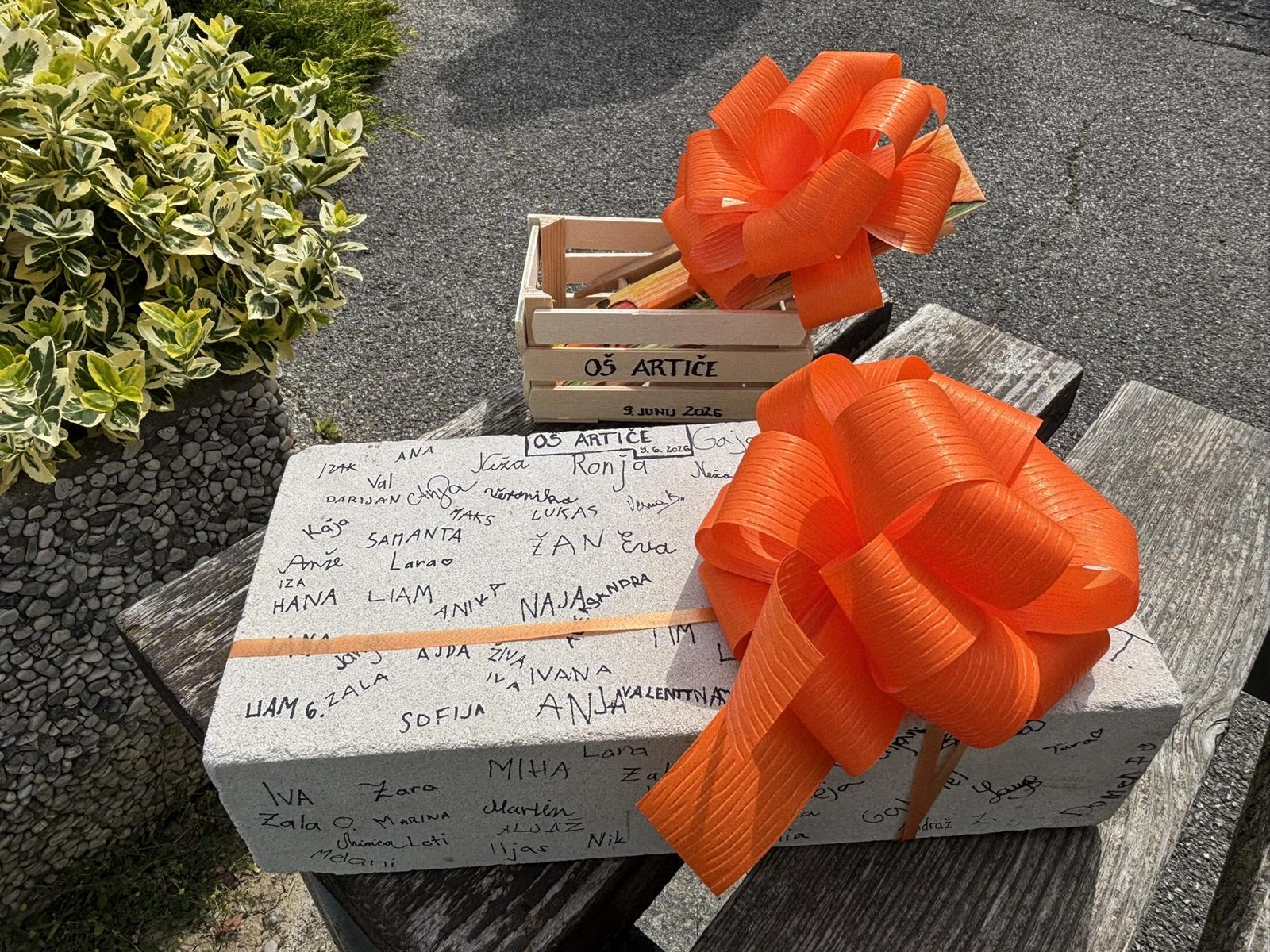 Temeljni kamen za novo šolo