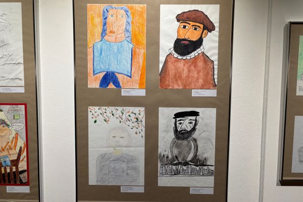 Fotografija razstavljenega izdelka naše učenke