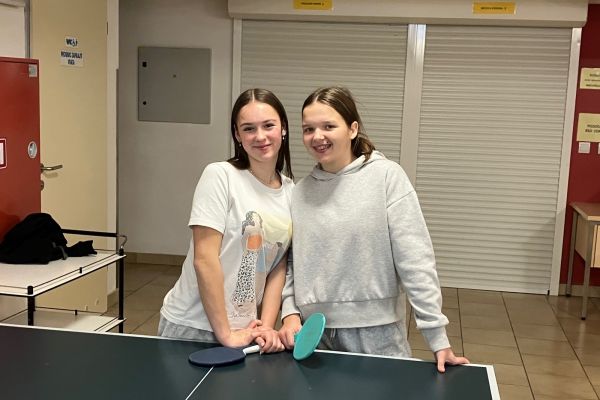 Po večerji pa še namizni tenis