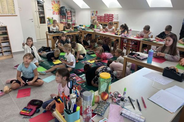 V šolski učilnici